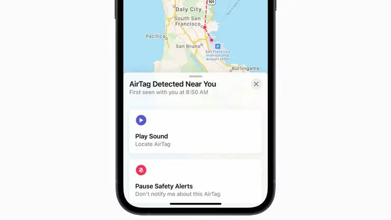 'AirTag Found Moving With You' What it Means and What to Do