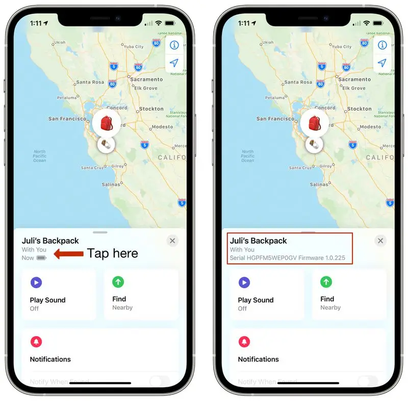 How to Check Your AirTags Firmware Version