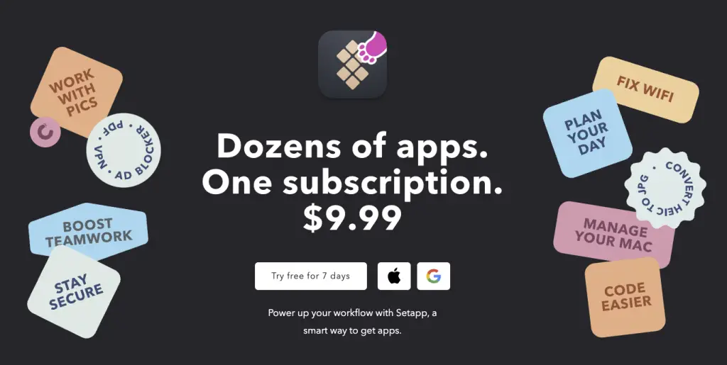 apple apps subscription banner