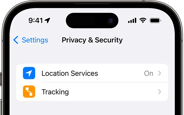 Turn On Location Services on iPhone