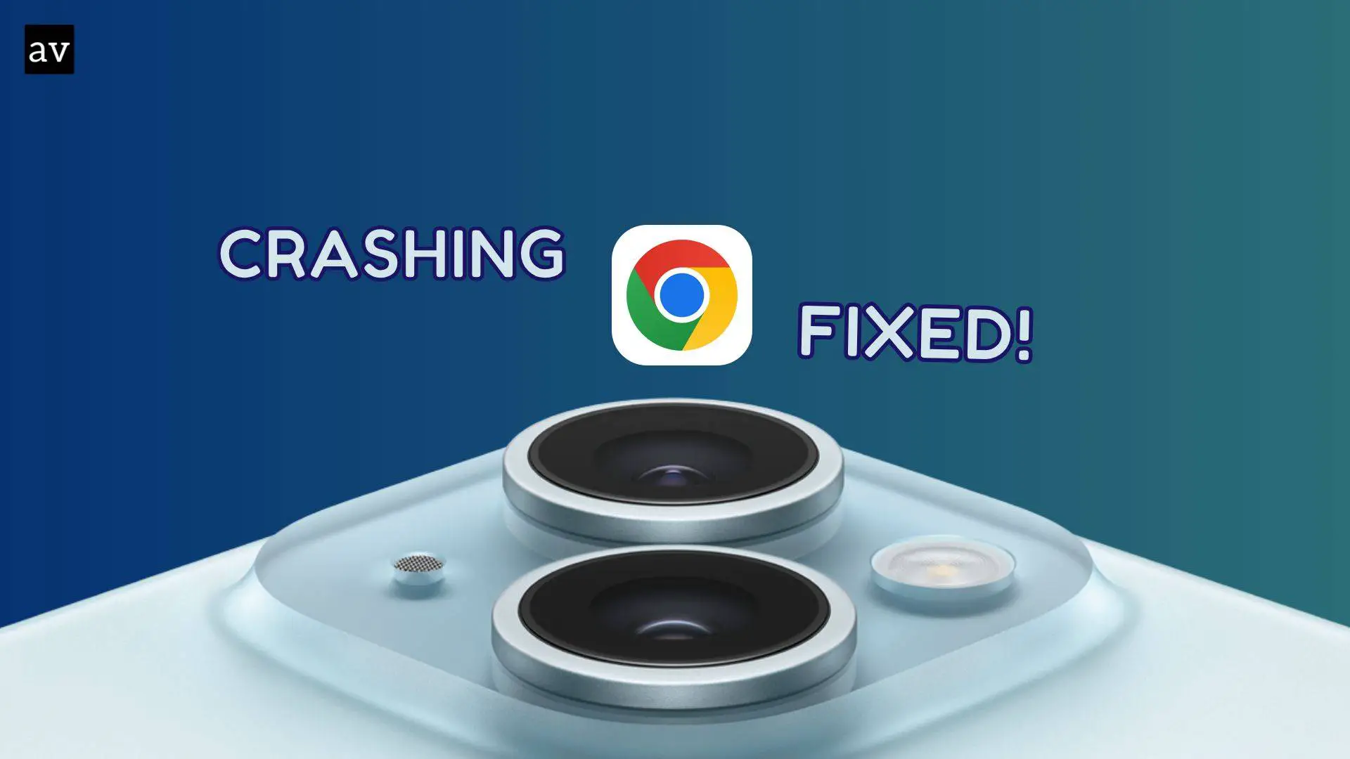 Google Chrome and its fix of crashing by AppleVeteran