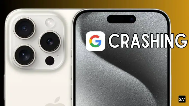 Google and its fix of crashing by AppleVeteran