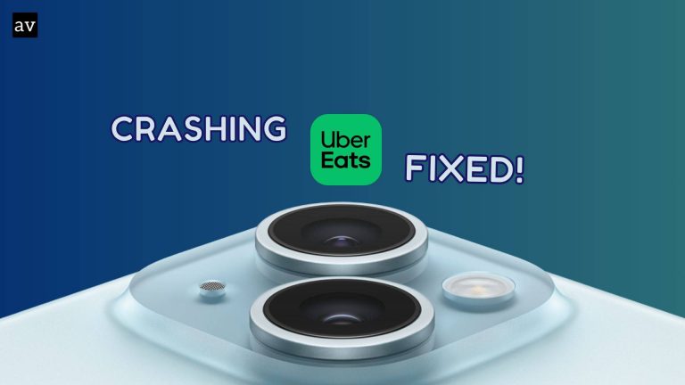 Uber Eats and its fix of crashing by AppleVeteran