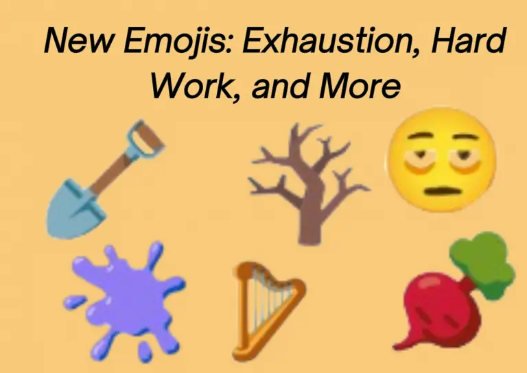 Brace Up for iOS 18's New Emoticons that include face with eye bags, fingerprint, harp, shovel, and More!